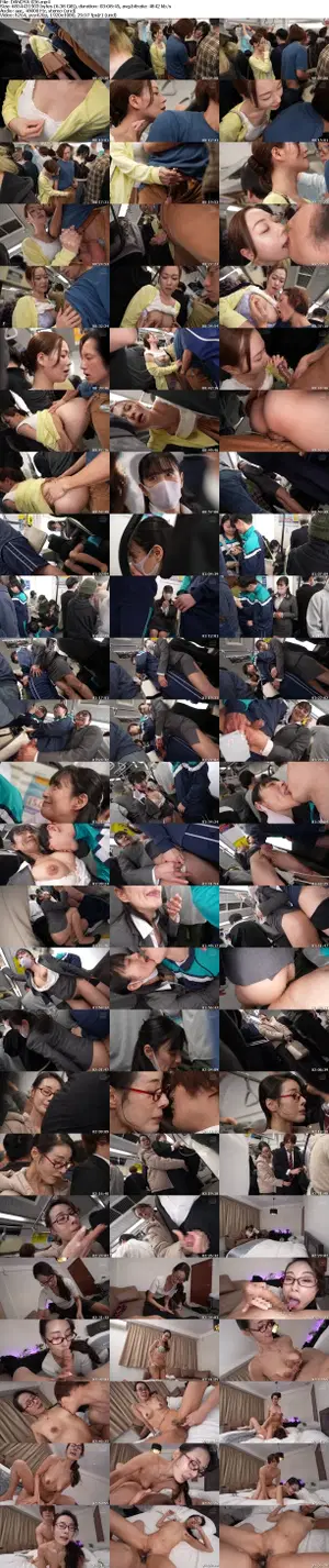 DANDYA-036 "It's Your Fault For Getting An Erection When I, An Older Woman, Touch You," Says The Sexually Insatiable Mature Woman, Seducing Her Handsome Boyfriend From Behind With A Sticky Handjob, Even With His Girlfriend Beside Her, To Make Him Erect. VOL.2 Screenshot
