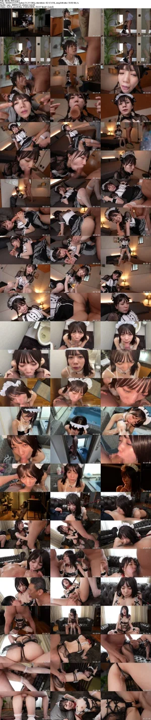 REAL-999 A Maid Dedicated To The Deranged, Sexually Insatiable Father And Son. She Provides Instant Blowjob Service, Gagging And Drooling As Their Filthy Cocks Are Thrust Into Her All Over The House. Hinata Yuna Screenshot